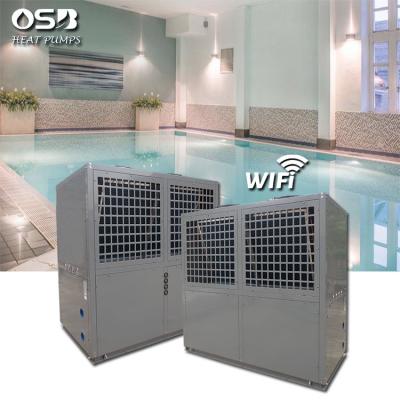 China Outdoor Vertical Design Swimming Pool Heat Pump Heater Commercial Refrigerator For Spa/Pool for sale