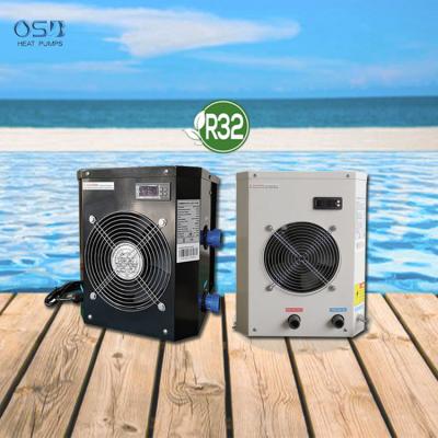 China R32 220V 3kw Mini Outdoor Tub Swimming Pool Spa Heater Water Heater Heat Pump for sale