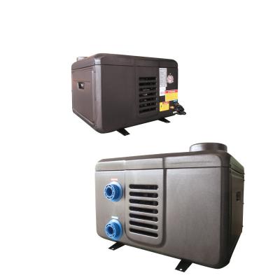 China Small plastic hotel swimming pool heat pump R410a BS16-010T-d 60Hz for small swimming pool and spa with duct recycle connection for sale