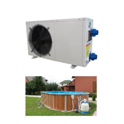 China Outdoor 5kw Swimming Pool Heat Pump Plug And Play Above Ground Swimming Pool Heater for sale