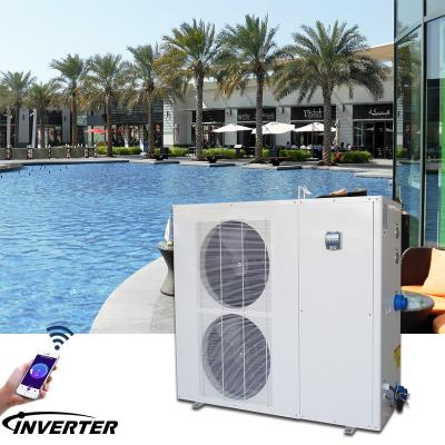 China 2020 newly high eco R32 cop pool heat pump inverter spa outdoor heaters for sale