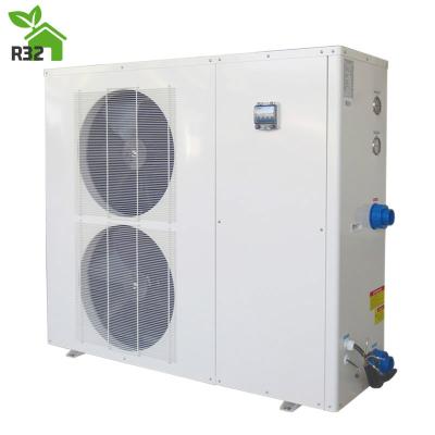 China Outdoor Green Gas R32 DC Inverter Heat Pump For Swimming Pool COP High Air Source Heater for sale