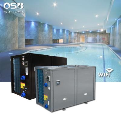 China 35-50KW OSB Outdoor Commercial Car Hotel Industrial Farm Villa Spa Jacuzzi Heat Pump Residential Water Chiller and Refrigerator for sale