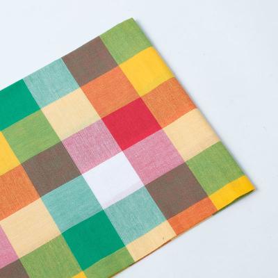 China Factory direct breathable yarn dyed tested plaid fabric fashion tartan fabric new to ensure school uniform T/C pangi fabric for sale