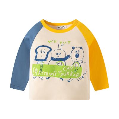 China Anti-pilling New Fashion Sleeveless Cotton Printed Round Neck Organic Cotton Sweatshirt Kids Custom Design Sweatshirt for sale