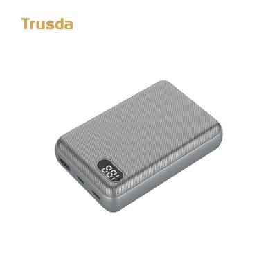 China TRUSDA K2 LED display China's top power bank brand in 10000mAh 3.7V digital display power capacity for mobile phone charging for sale