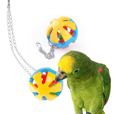 China Hot Selling Viable Amazon Forager Parrots Feeding Pet Bird Balls Toy Pet Products Bird Supplies Parrot Toys Equipments for sale