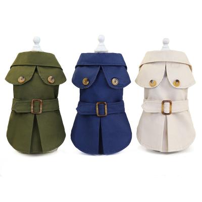 China 2021 New Sustainable Pet Clothes European And American Winter Autumn Dog Coats Pet Anorak for sale