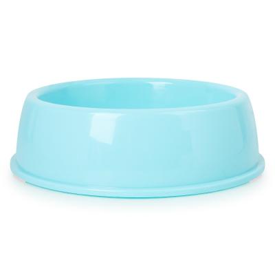 China 2021 Dogs Feeder Round Cheap Plastic Water Bowl Large Dog Pet Food Bowl Sustainable High Quality for sale