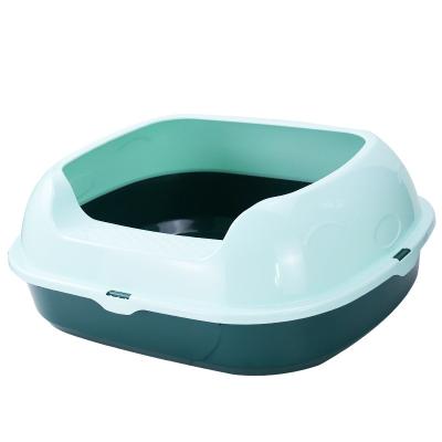 China Fashionable New Design Best Non-Toxic Large Cat Pet Toilet Indoor Cleaning Toilet for sale