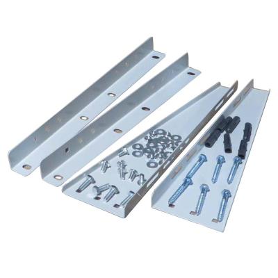 China Home ACB-A PVC Coated Air Conditioner Support Bracket AC Wall Mount Bracket Steel Outdoor Split Air Conditioner Bracket for sale