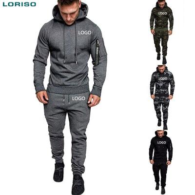 China High quality custom logo men s retailer men s breathable wholesale private label jogging hoody white sweat suits set for men s bulk for sale