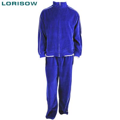 China LORISOW Breathable Velor Velor Tracksuit Winter Tracksuit For Men Winter Winter Tracksuits For Men for sale