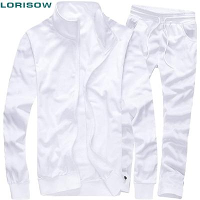 China LORISOW Breathable Men Tracksuit 2 Piece Tracksuits Set New Sports Tracksuit For Man for sale