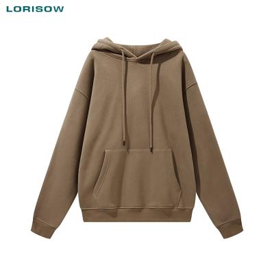 China LORISOW 2021 New Latest Breathable Winter Wear Full Color Jogging Design With Rope Women's Hoodies for sale