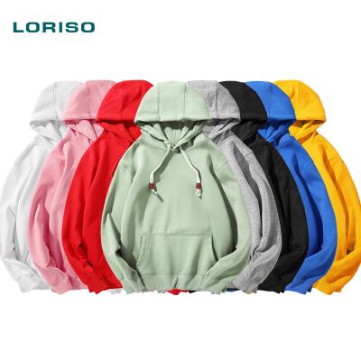 China 2021 Anti-wrinkle wholesale custom own logo winter sweatsuits bare collections sets men unisex sweat suits oversized hoodie dress for sale