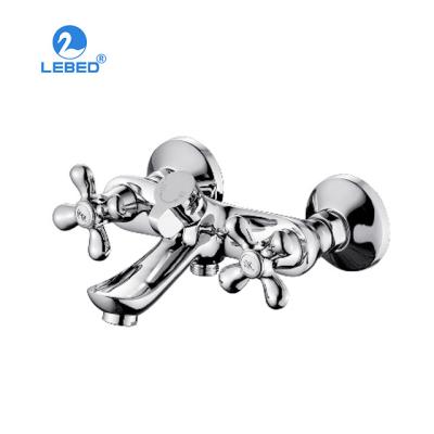 China With Slide Bar Hot Selling Muslim Rain Shower Exposed Bath Shower Mixer Set Faucet Shower Faucet For Bathroom for sale