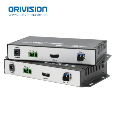 China ORIVISION 10KM 4K60Hz HDMI KVM HDMI Extender LC Keyboard Mouse Fiber Optic OEM ODM to Fiber Optic Extender 17cmX8.5cmX2.5cm for sale