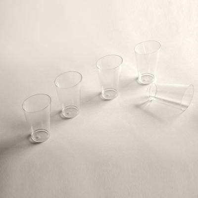 China Safety Single Wall High Quality Cheap Clear Round Plastic Cup for sale