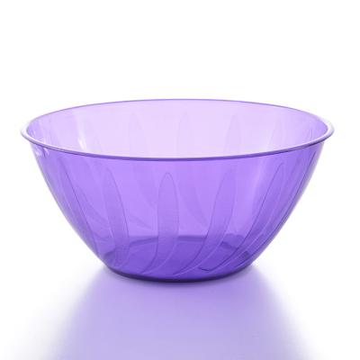 China Disposable Plastic Instant Noodle Bowl Dining Table Party Bowl Cutlery Soup Bowl Various Sizes Customized for sale