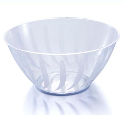 China Factory Hot Selling Disposable Cutlery PS Disposable Plastic Desert Bowl Salad Bowl for sale