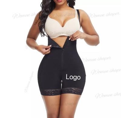 China OEM Women Ejercicio Compression Tummy Control Waist Trainer Breathable Latex Corset Shaperwear Custom Logo Fajas Colombianas Slimming For for sale