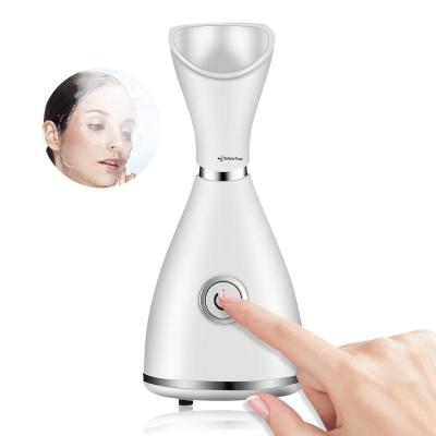 China OEM Facial Steamer Vaporizador Limpieza Vaporizer Productos de Limpieza Suero Stemer Facial Steamer Ionic Facial Ultrasonic Tightening for sale