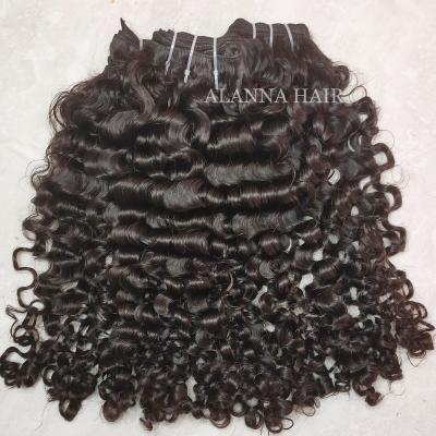 China health & new arrival stronger Vietnamese curly hair tight weave bundles extensions 12A best quality class Vietnamese hair no tangle for sale