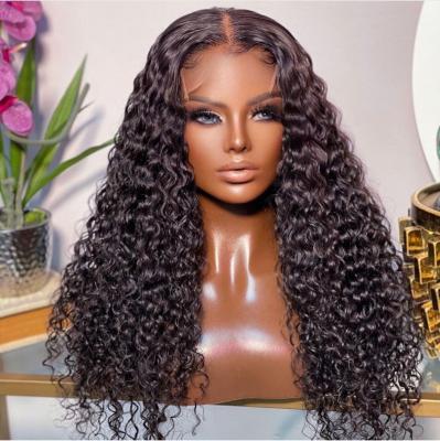 China Curly Lace Front Human Hair Wigs 4X4 5X5 13X4 Glueless Hd Transparent Southeast Asian Curly Full Lace Wig For Black Women for sale