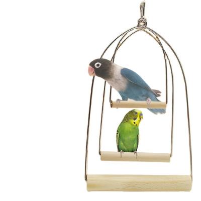 China Viable Wholesale High Quality Portable Parrot New Products Bird Toys Birds Stand Accessories for sale