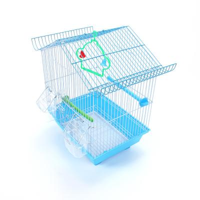 China Viable New Factory Style Portable Bird House Bird Cage Wholesale Good Quality Bird Supplies for sale