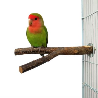 China Hot-selling Pet Product Viable Original Strong Durable Popular Bird Spike House Apple Tree Branches Wooden Rack Perch Cages for sale