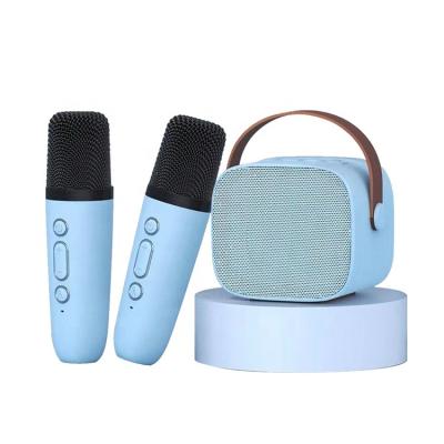 China None KNTECH Home Outdoor Portable Rechargeable TF Mini Novelty BT Waterproof Wireless Karaoke Speaker With Microphone for sale