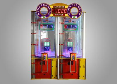 China Rotation Table Redemption Monster Drop Arcade Game Machine With Linked Jackpots for sale