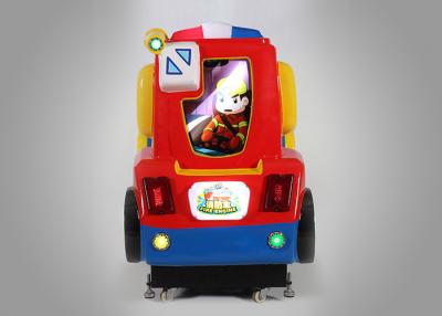 China Fire Engine Colorful Racing Coin Operated Kiddie Rides For Carnival Midway for sale