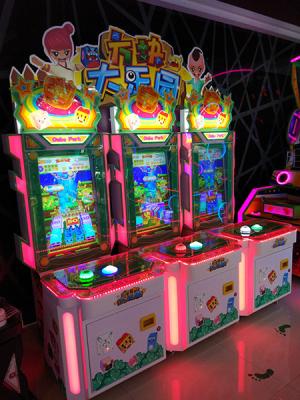 China Entertainment Center 3 Players Coin Operated Game Machines High Return for sale