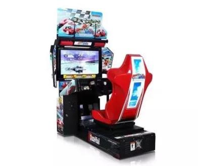 China Coin Operated Driving Car Racing Motion Game Machine Simulator Amusement Arcade Car Racing Game Machine for sale