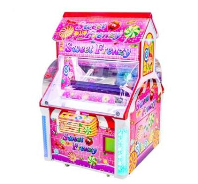 China Máquina de juego de alta calidad del regalo del azúcar de la venta de la máquina del caramelo del jugador de los niños 2 del frenesí dulce en venta