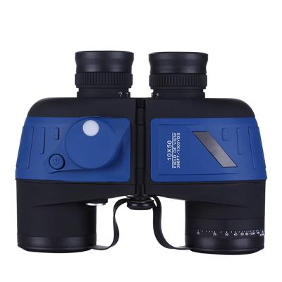 China P1050MI2 10x50 Marine Binoculars With Compass And Reticle , Waterproof Fog Proof P1050MI2 P1050MI2 for sale