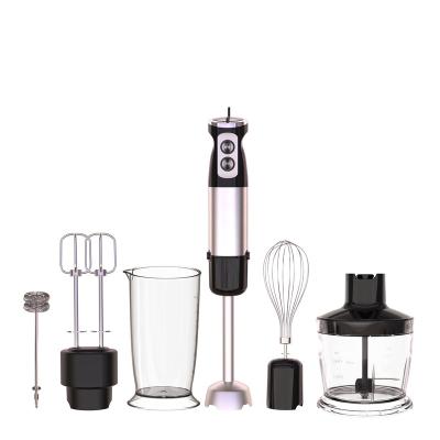 China Multifunction 6 in 1 Home Kitchen 600W Stainless Steel Stick Electric Appliances Hand Blender Set for sale