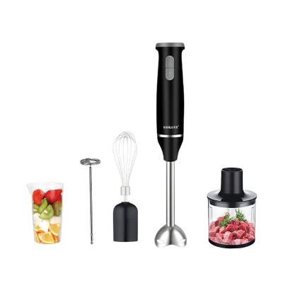 China Multi-Function Blades Household Stainless Steel Blender Electric Immersion Hand Blender for sale