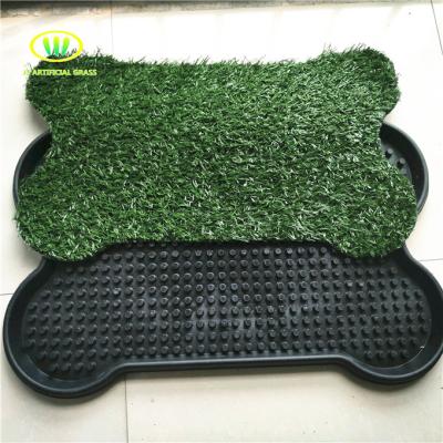 중국 Good Drainage Natural Looking Plastic Pet Grass Plastic Turf Artificial Pet Mat Synthetic Dog Mat For Sale 판매용