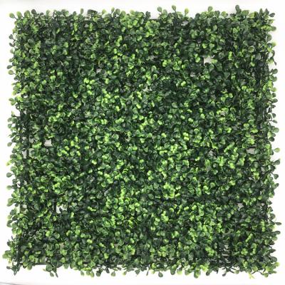 China Art Decor Wholesale Plastic Leaf Rake Artificial Boxwood Panels for sale