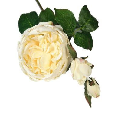 China China Silk Rose Flowers Artificial English Rose For Wedding Centerpiece And Home Decoration for sale