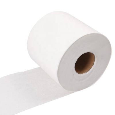 China Spunlace Non Woven Nonwoven Fabric rolls 40gsm for wet wiping spunlace non woven fabric cotton fabric for sale