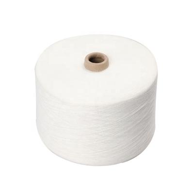 China high quality fluffy High Bulk Soft Raw white 100 % acrylic yarn used for weaving and knitting NM42/2 for sale