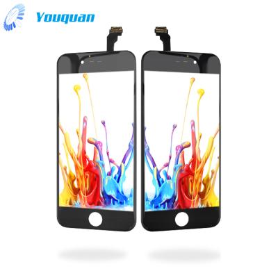 China Wholesale High Quality Fix Phone Broken Screen Mobile Phone LCD Touch Screen For iPhone 6, Black White LCDs Show Replacements For Apple 6 for sale