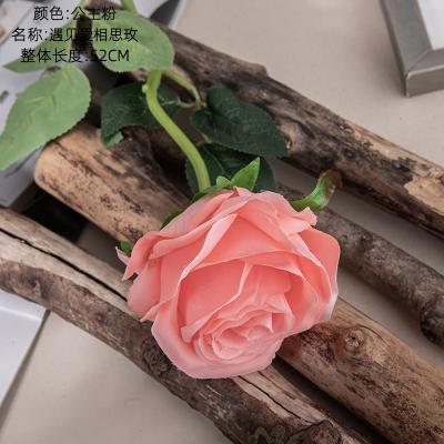 China Wedding Decoration DY-41105 20.4 Inches Home Artificial Rose Silk Flower For Table Centerpiece Wedding Home Office Floral Decoration for sale