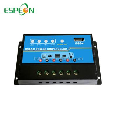 China Charger Controller 10A 12V Lithium and Lead Acid Battery Charging and Discharging Controller Solar Charge Controller for sale