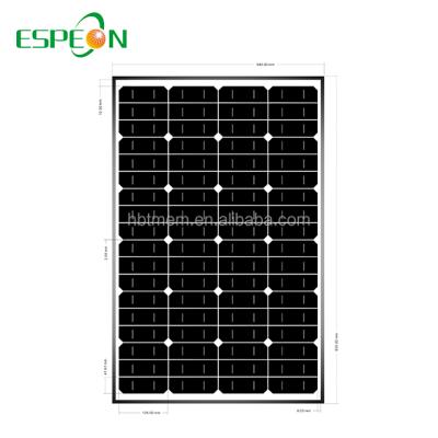 China Monocrystalline Silicon Solar Panel Manufacturer in China 12V 18V 24V 36V 100w 150w 200w 250w 260W 300w PV Solar Panel Mono and Poly Solar Panels for sale